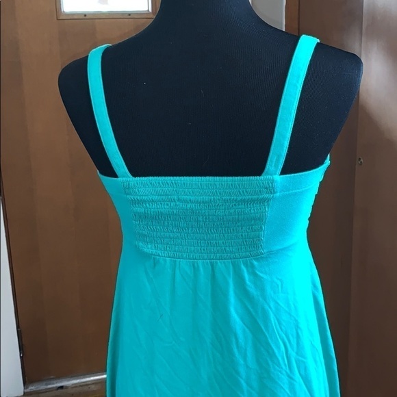 Old navy green maxi dress size small - Picture 5 of 7